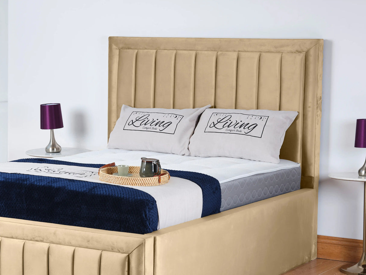Linea Panel Upholstered Bed
