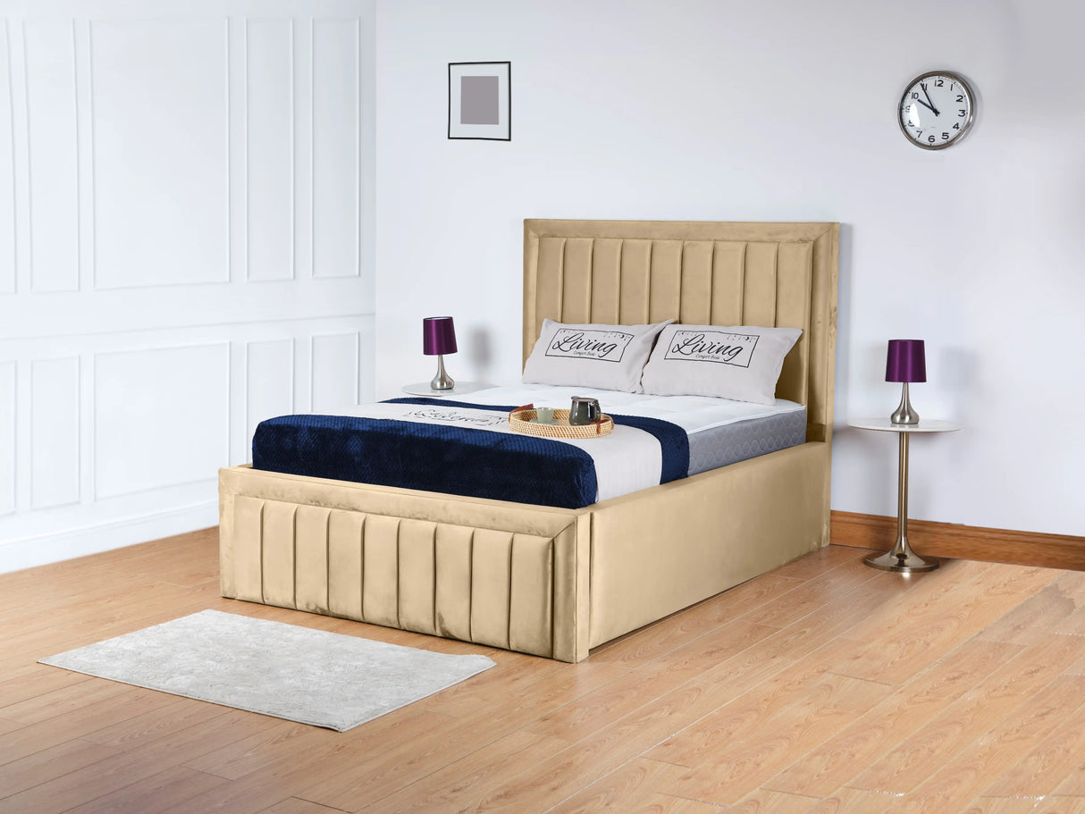 Linea Panel Upholstered Bed