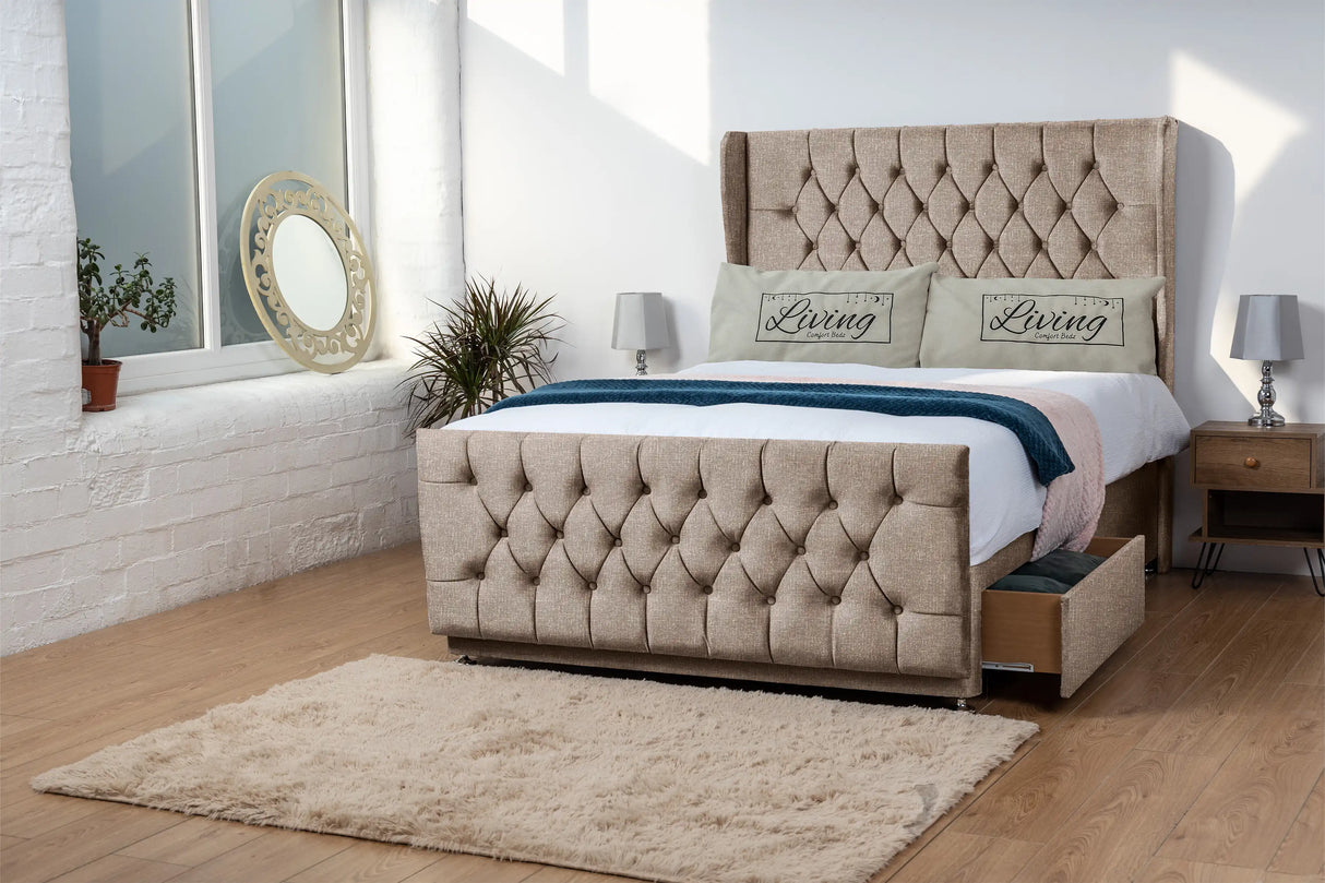 Balamore WingBack Divan Bed