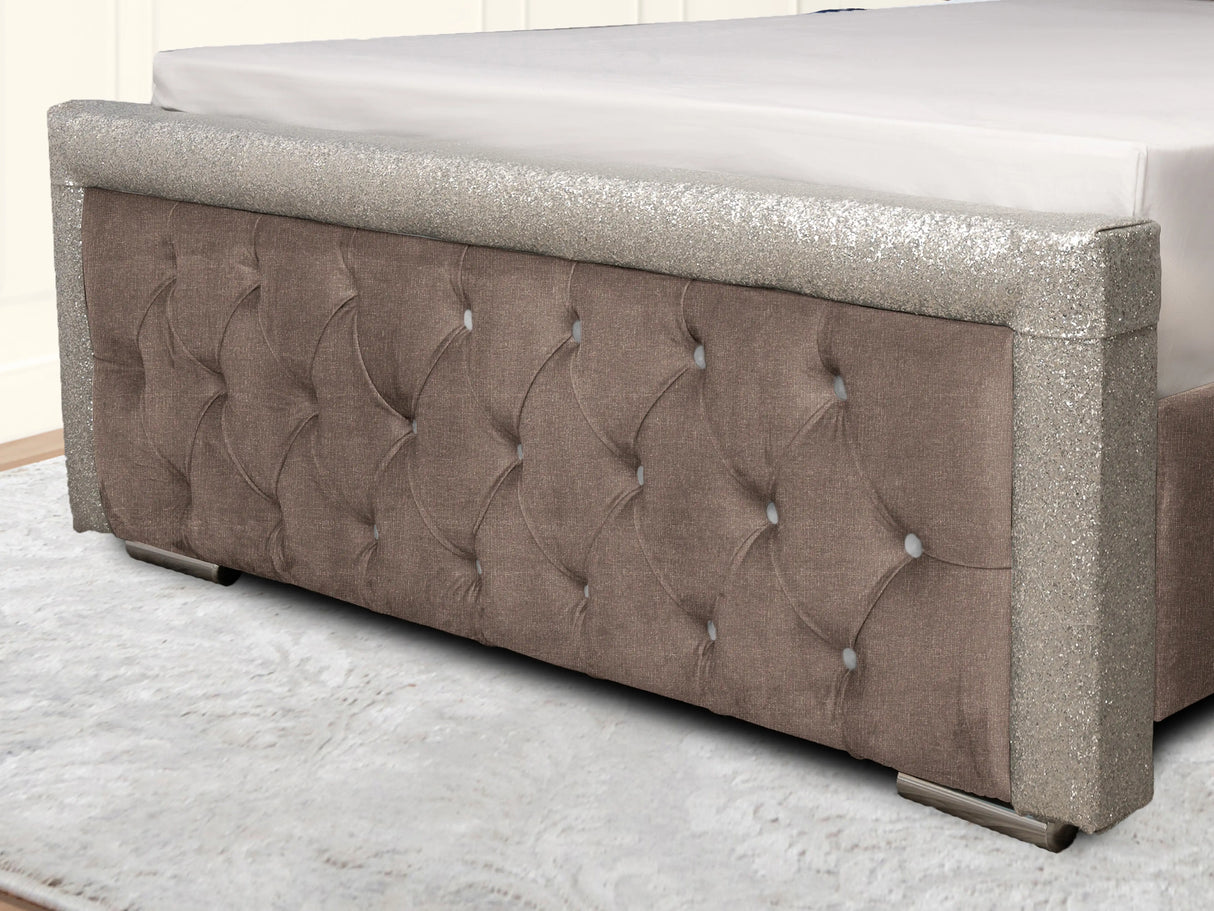 Glitz Upholstered Bed