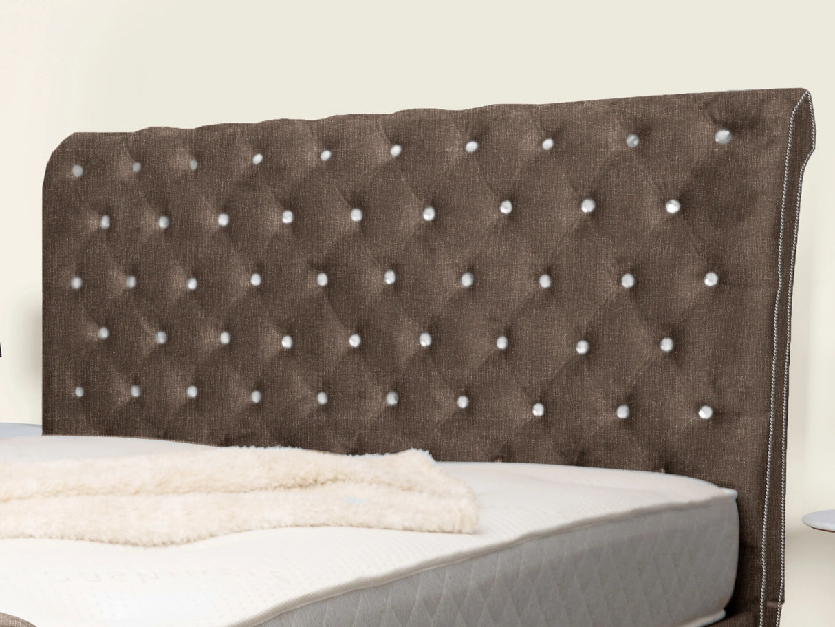 Swanzy Sleigh Upholstered Bed