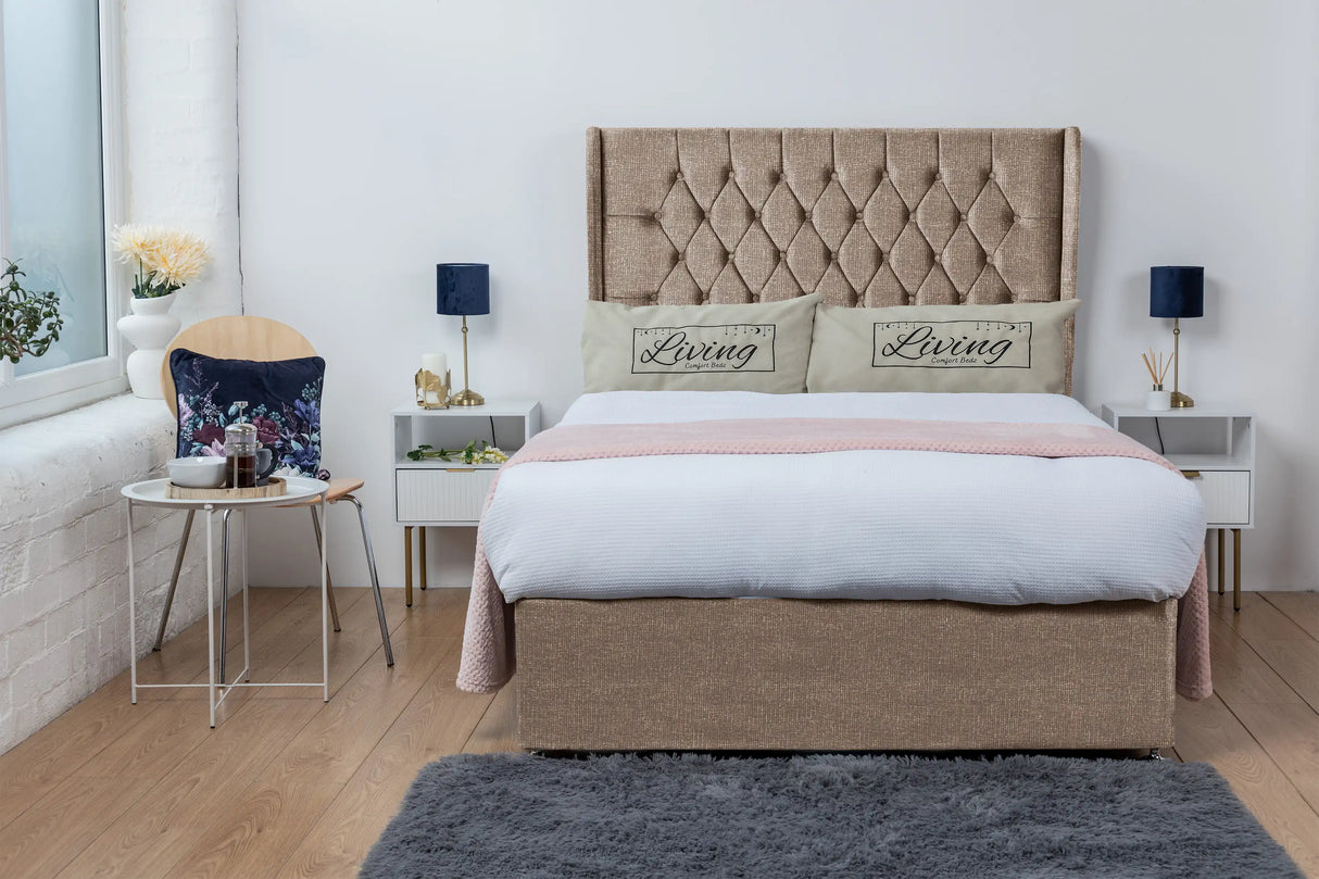 Mary Wingback Divan Bed