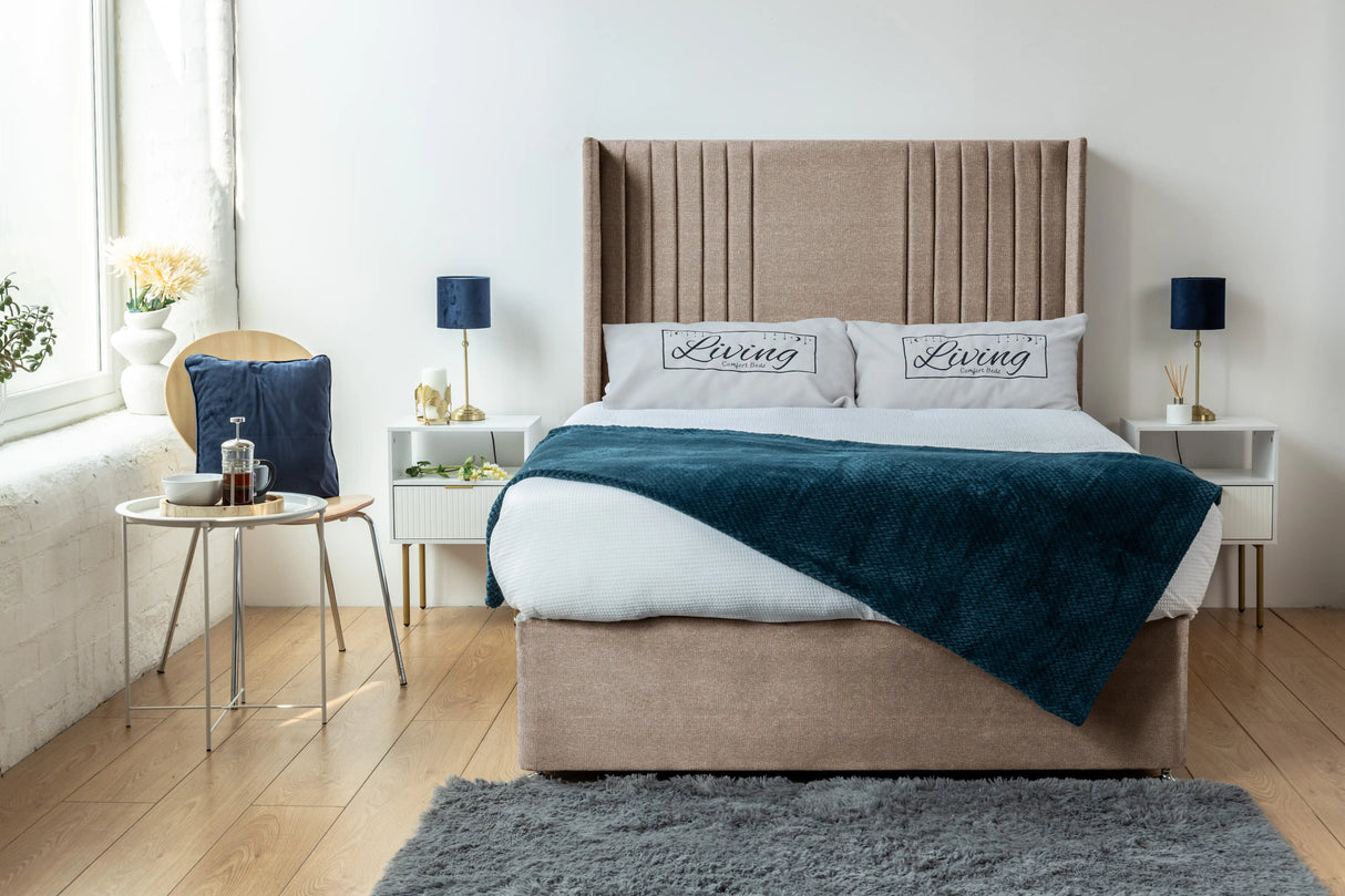 Skyline wingback Divan Bed