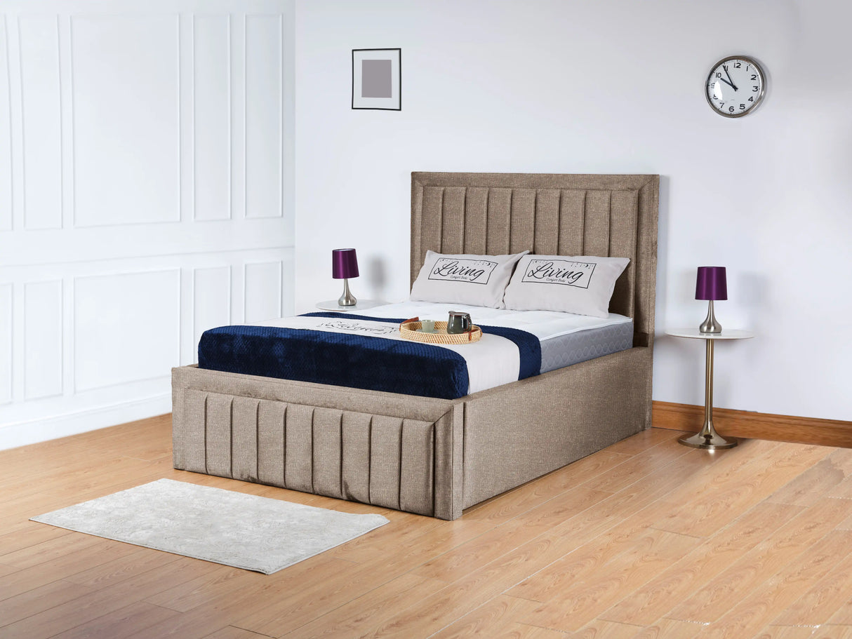 Linea Panel Upholstered Bed