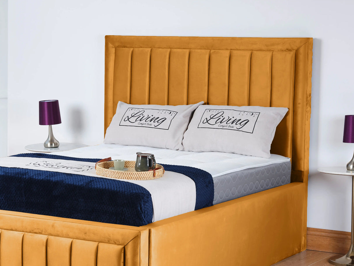 Linea Panel Upholstered Bed