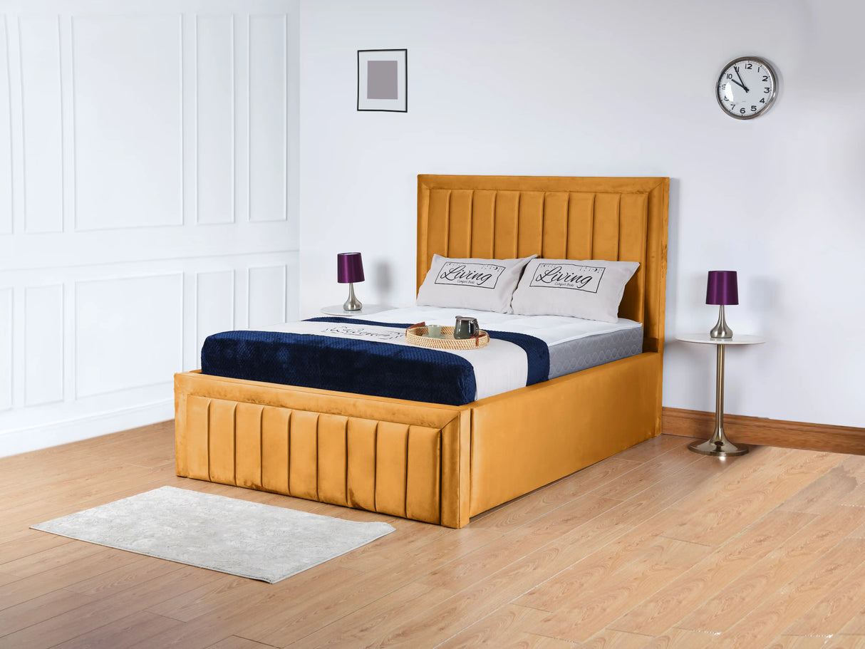 Linea Panel Upholstered Bed