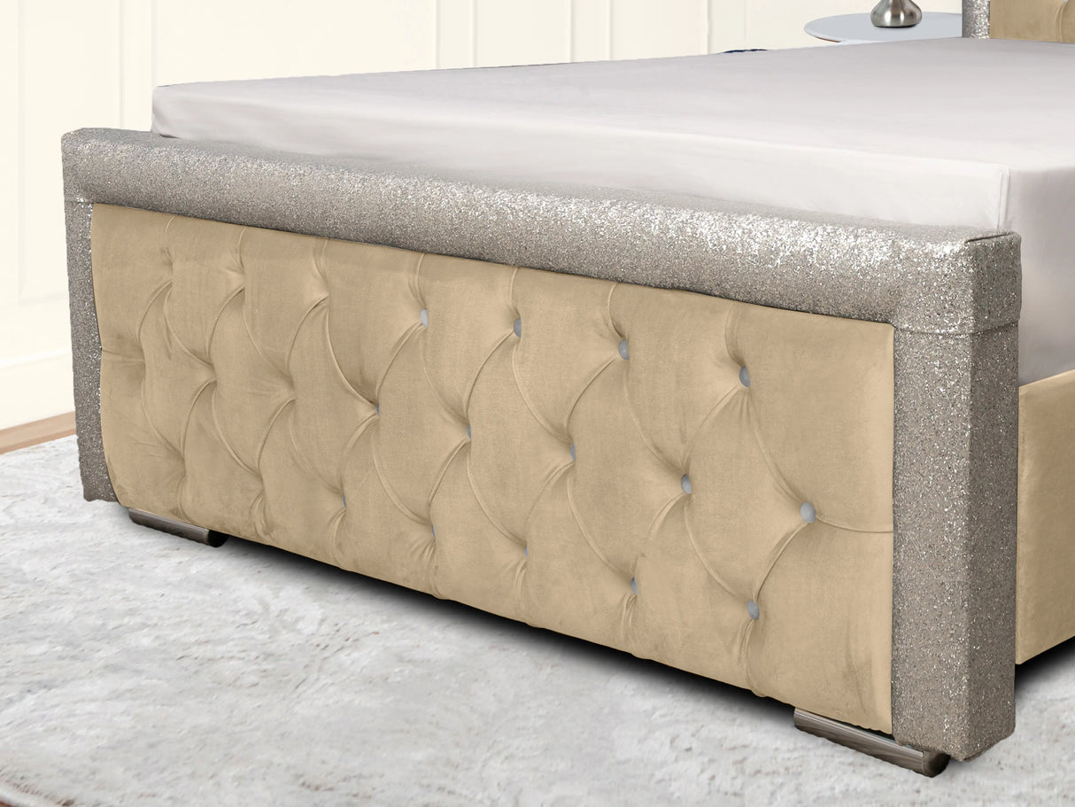 Glitz Upholstered Bed