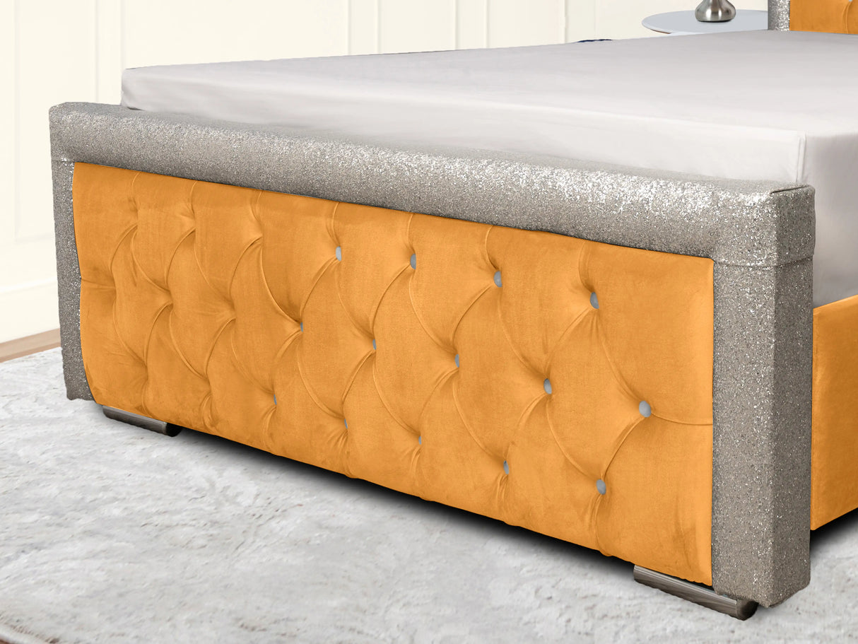 Glitz Upholstered Bed