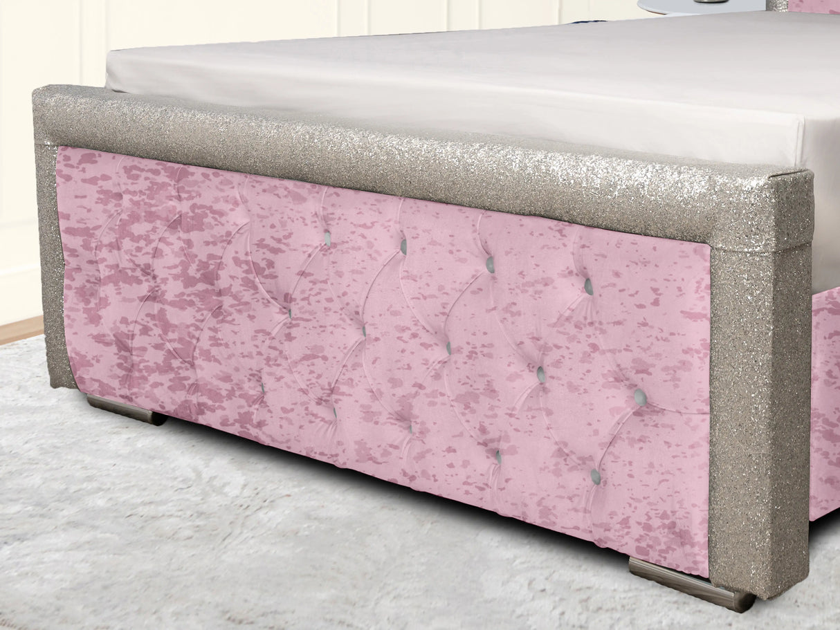 Glitz Upholstered Bed