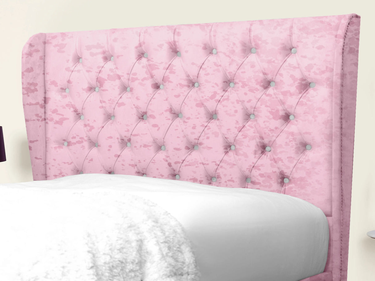 Cierra Wingback Upholstered Bed