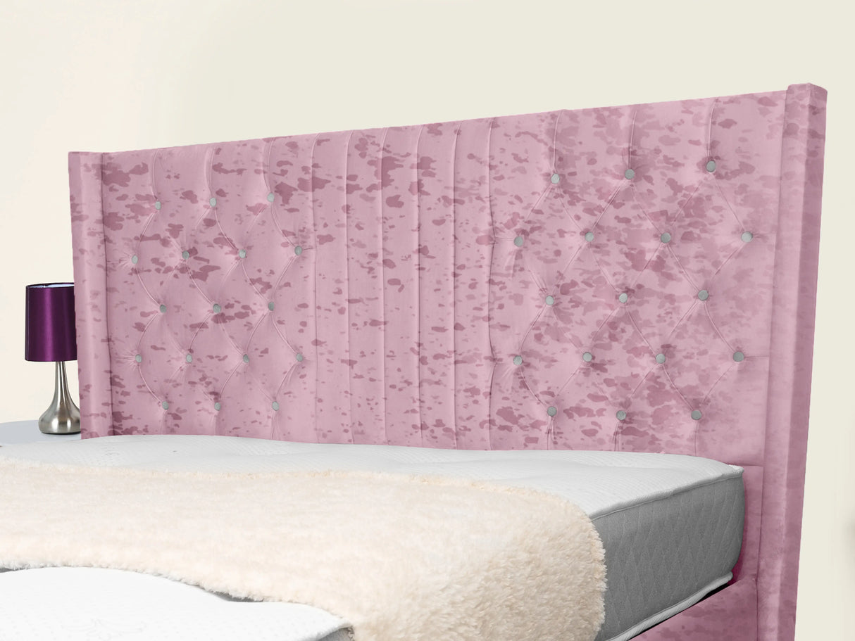 Middleton Wingback Upholstered Bed