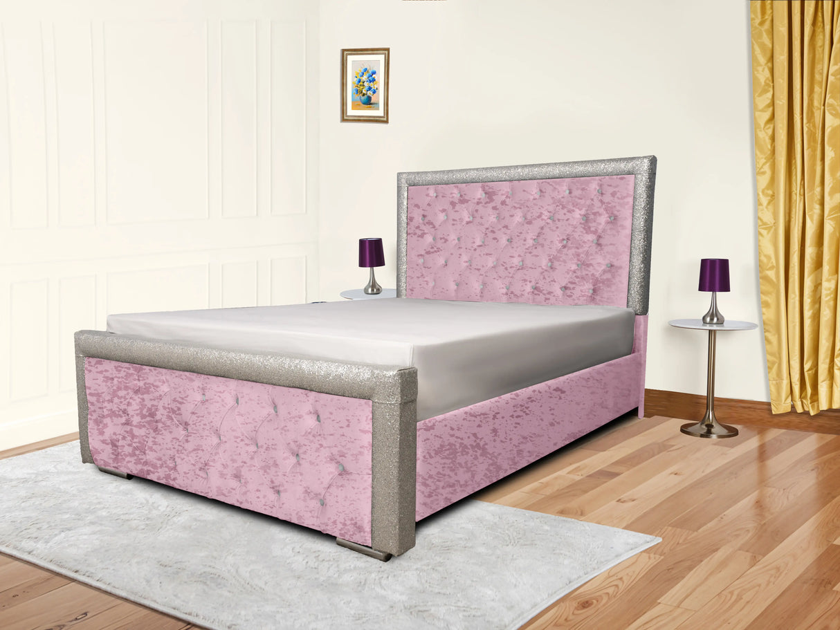 Glitz Upholstered Bed