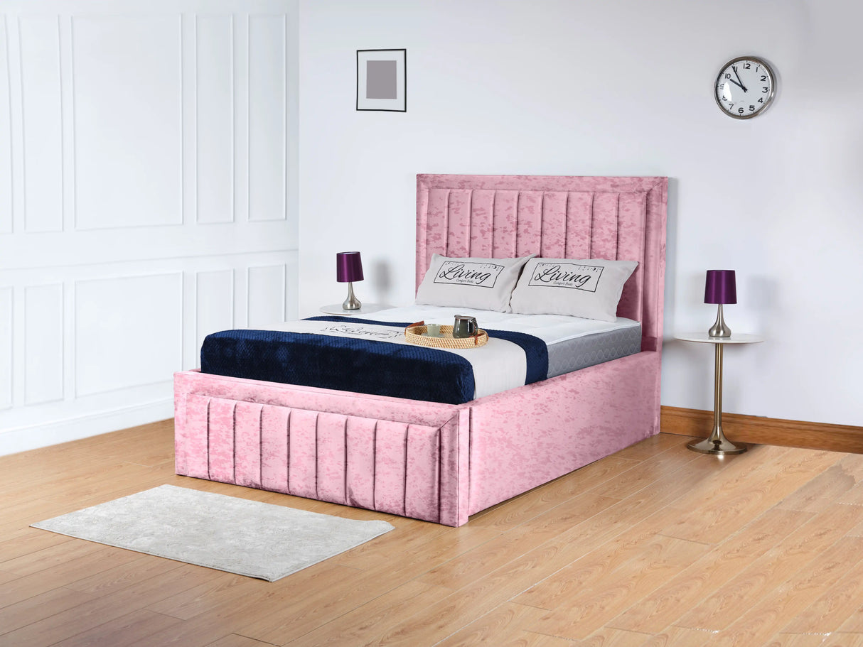 Linea Panel Upholstered Bed