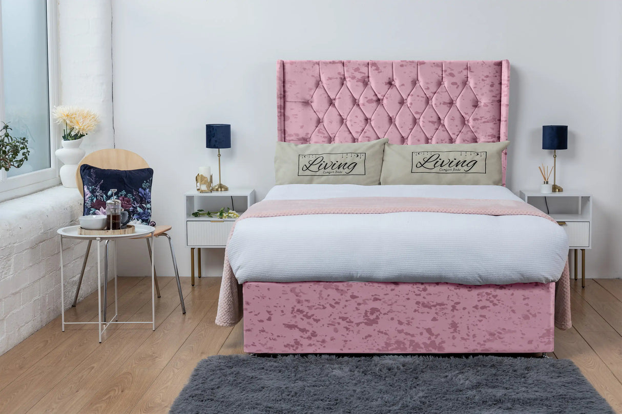 Mary Wingback Divan Bed