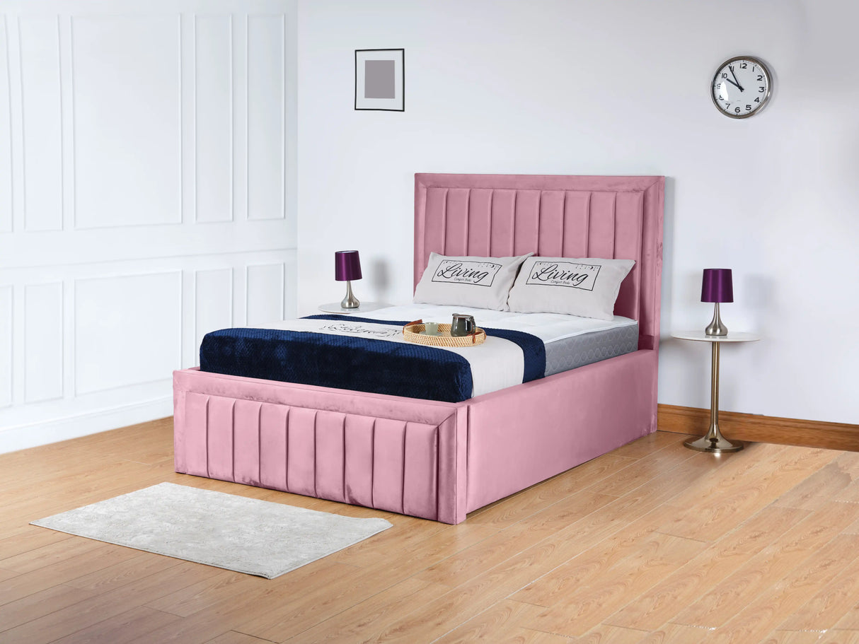 Linea Panel Upholstered Bed