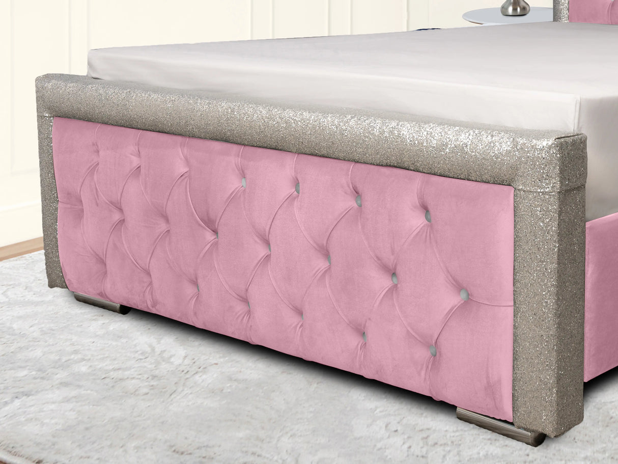 Glitz Upholstered Bed