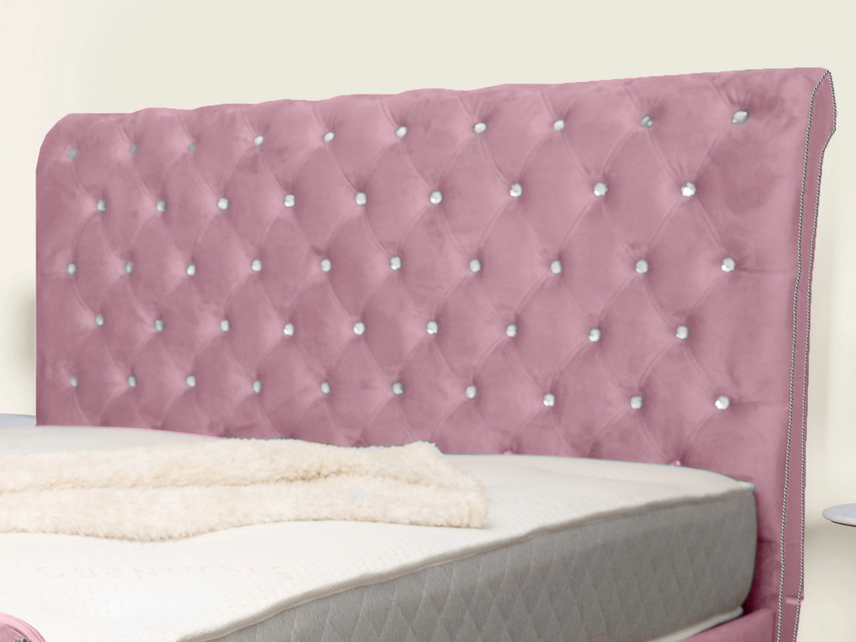 Swanzy Sleigh Upholstered Bed