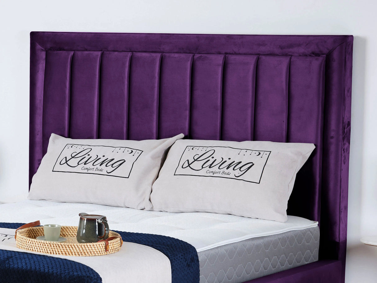 Linea Panel Upholstered Bed