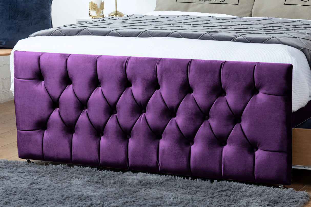 Emily Wingback Divan Bed