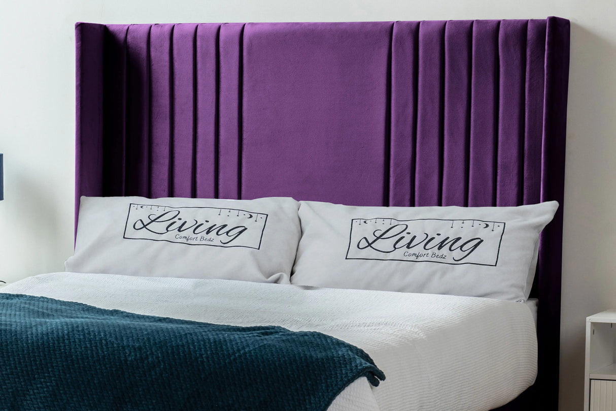 Skyline wingback Divan Bed