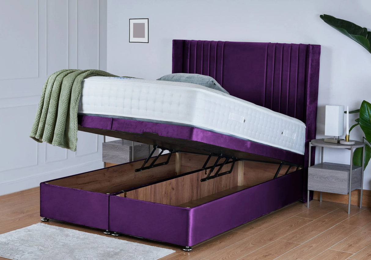 Lincoln Wingback Ottoman