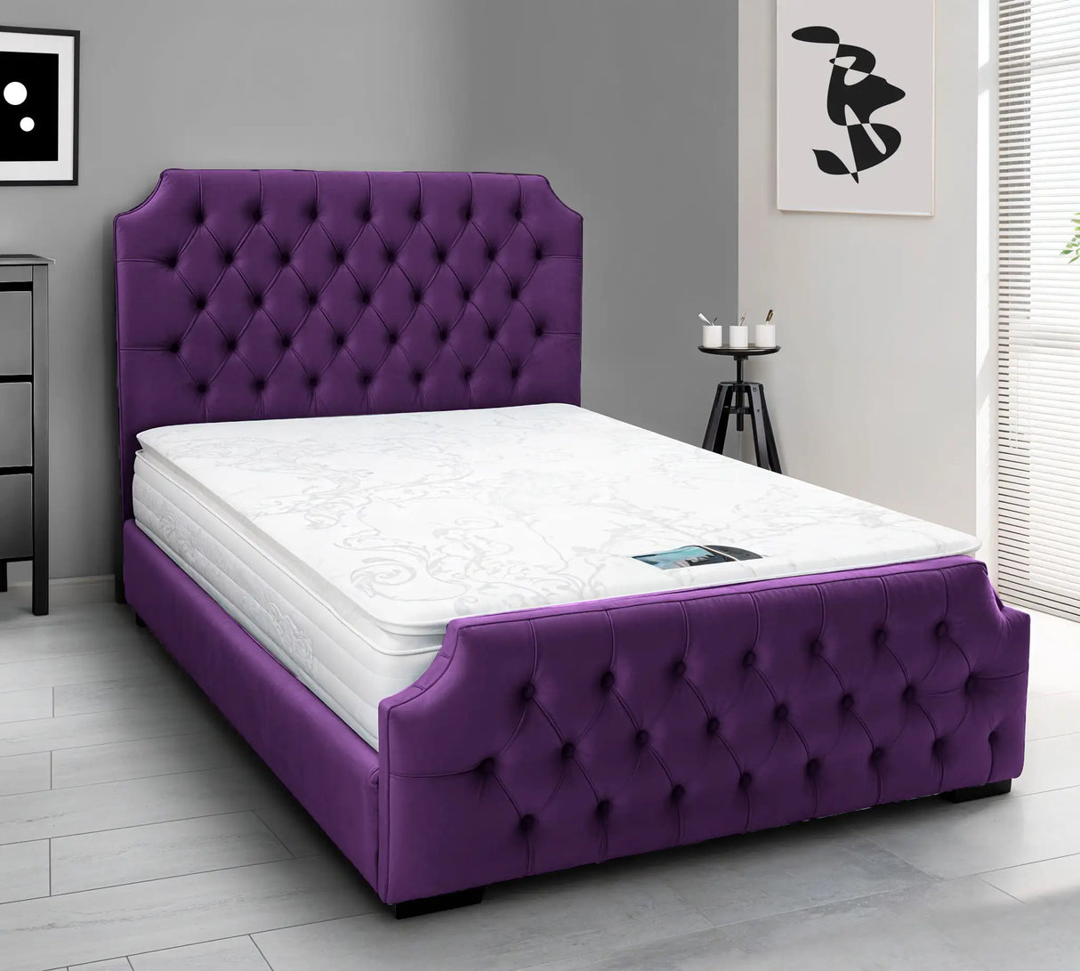 Diana Upholstered Bed