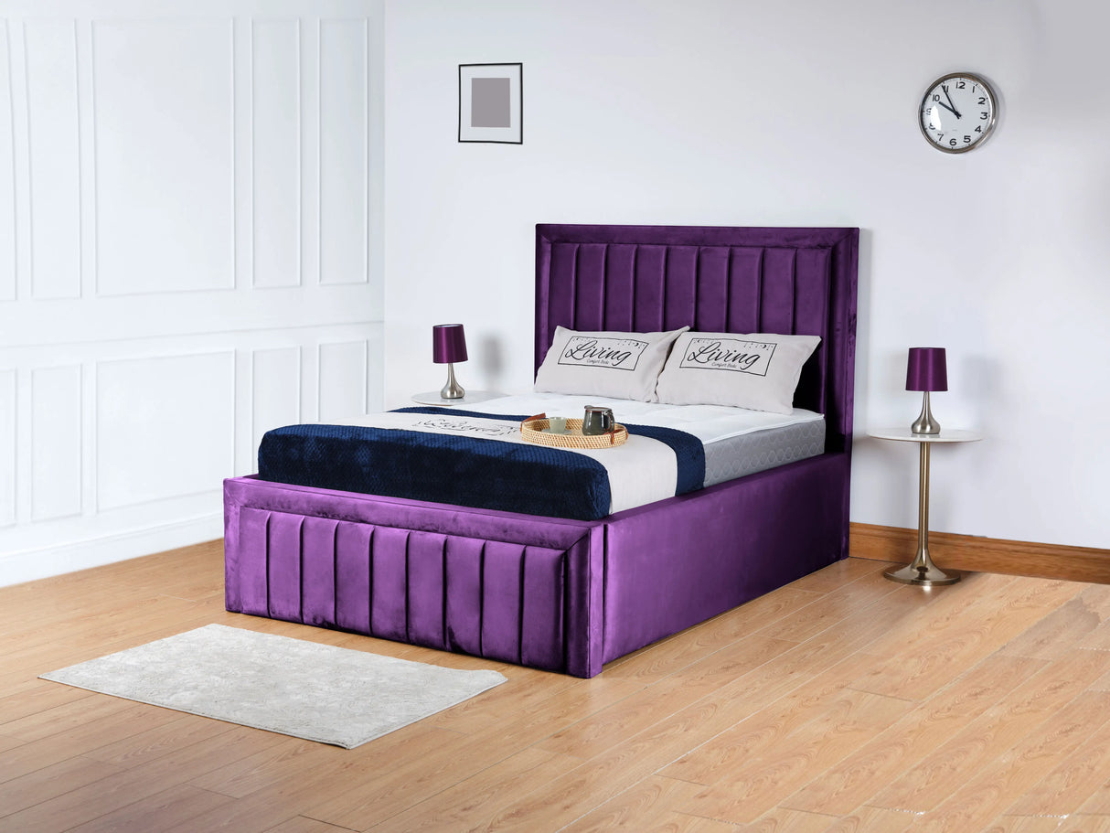 Linea Panel Upholstered Bed