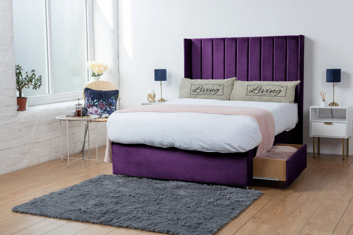 Bella Wingback Divan Bed