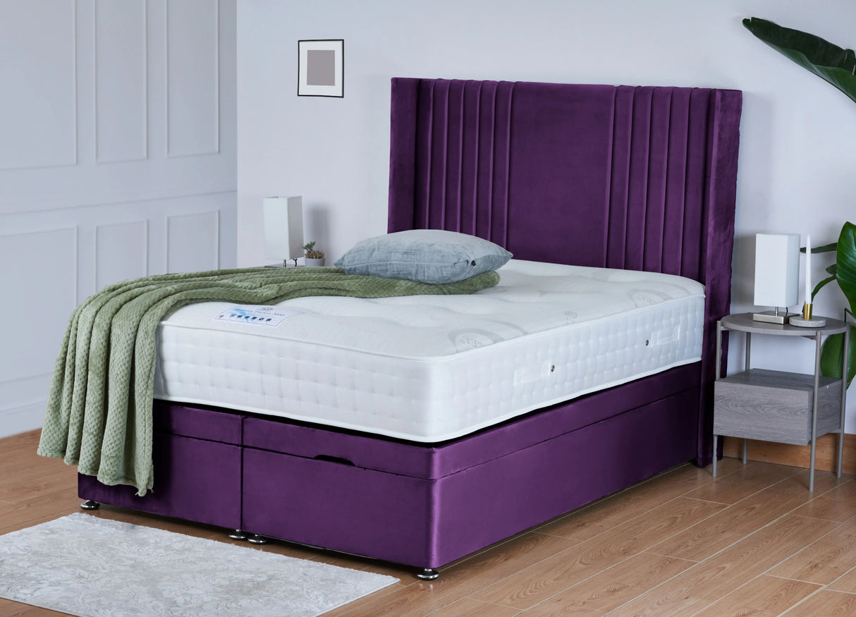 Lincoln Wingback Ottoman