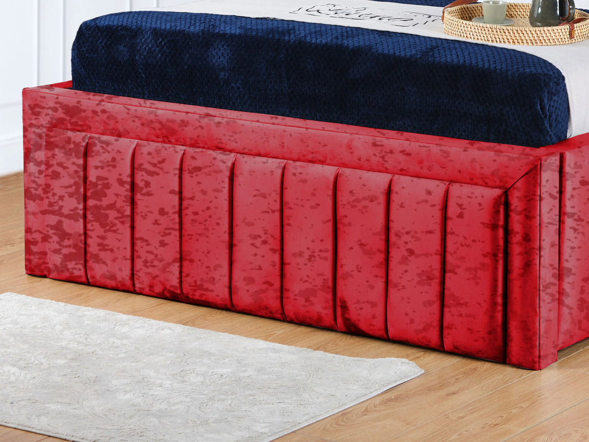 Linea Panel Upholstered Bed