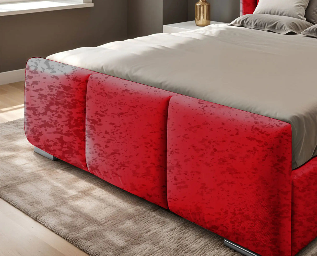 Miami wingback Upholstered Bed