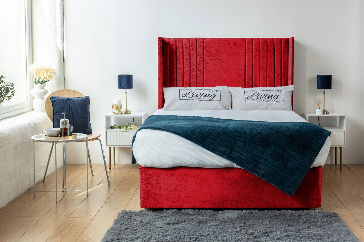 Skyline wingback Divan Bed