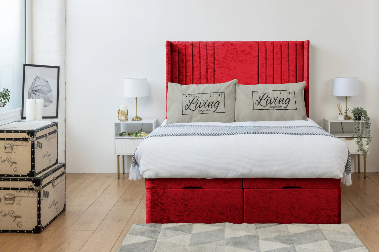 Luxor Wingback Ottoman