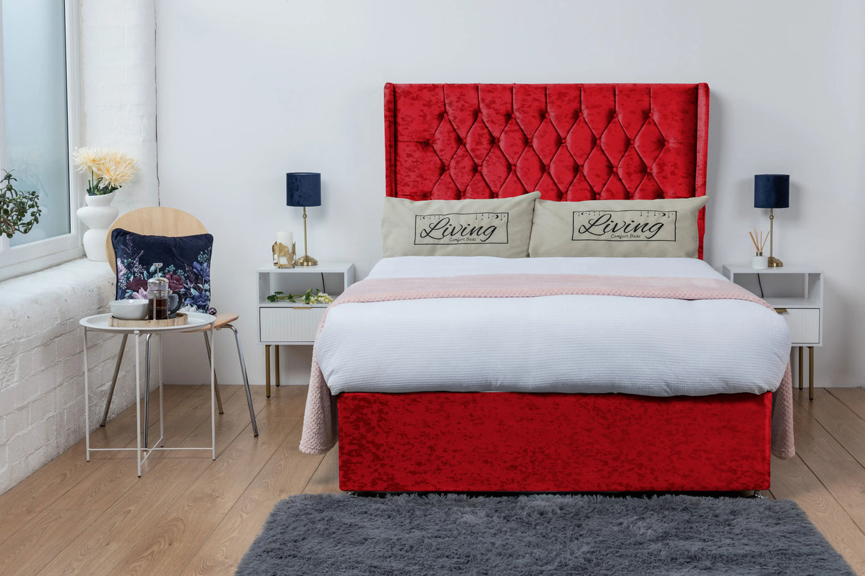 Mary Wingback Divan Bed