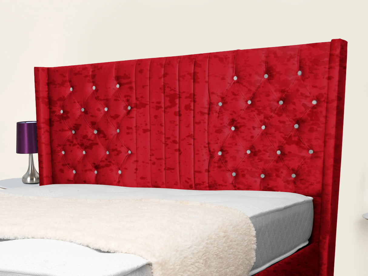 Middleton Wingback Upholstered Bed