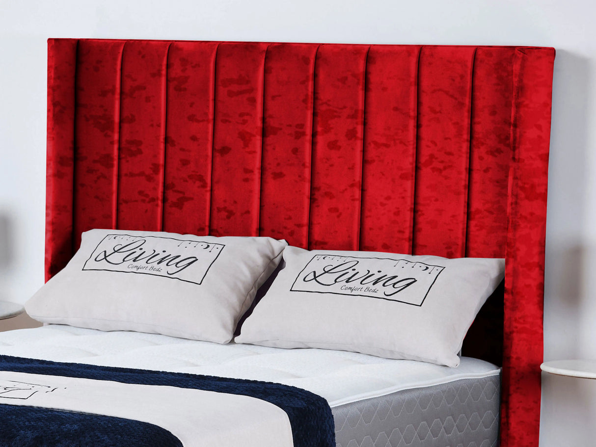 Empire Wingback Upholstered Bed