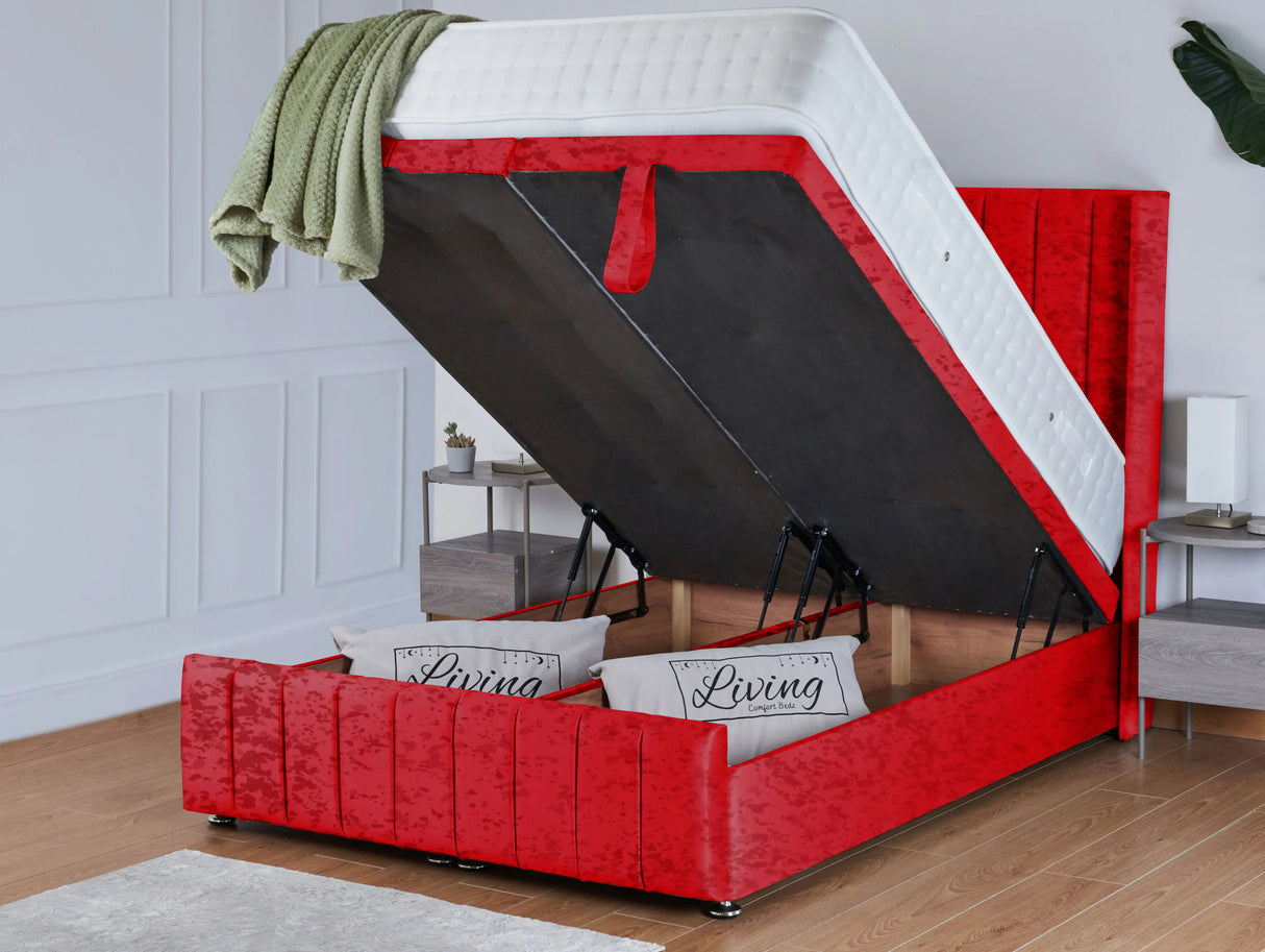 Kamara Wingback Ottoman