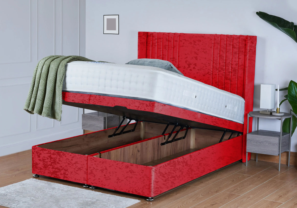 Lincoln Wingback Ottoman