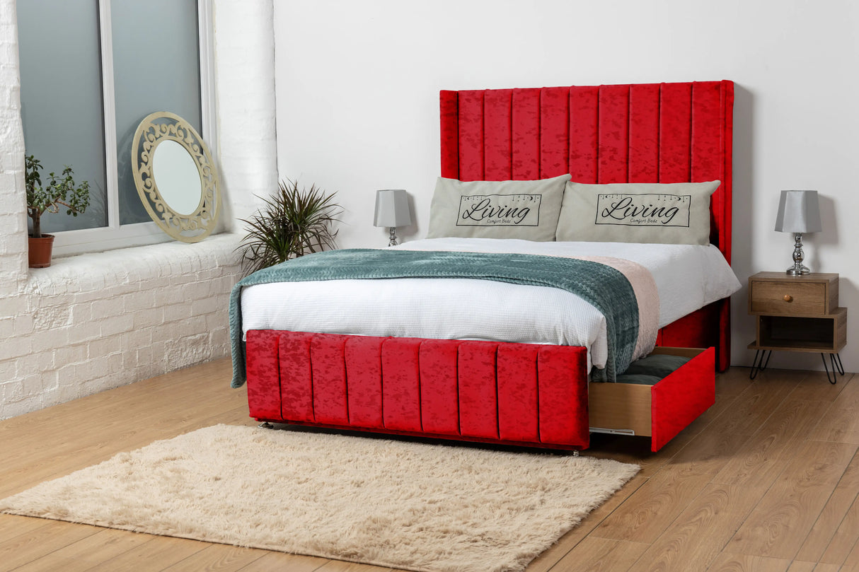 Arizona Wingback Divan Bed
