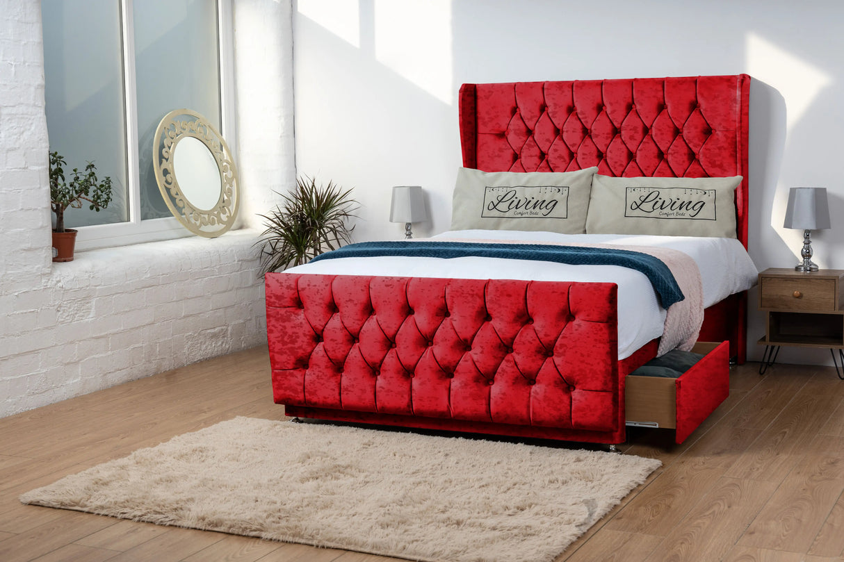 Balamore WingBack Divan Bed