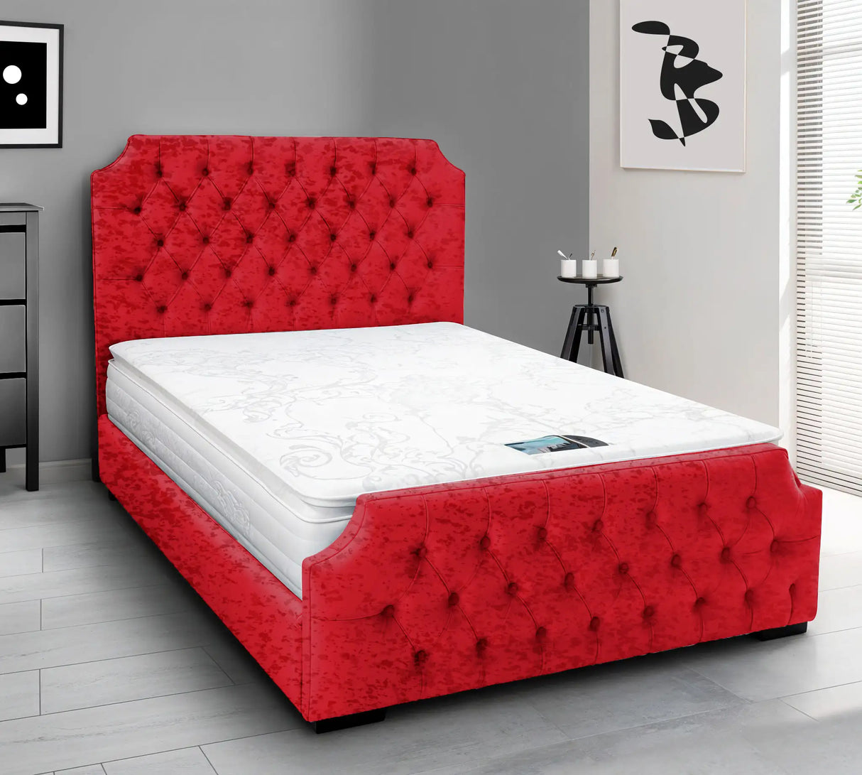 Diana Upholstered Bed
