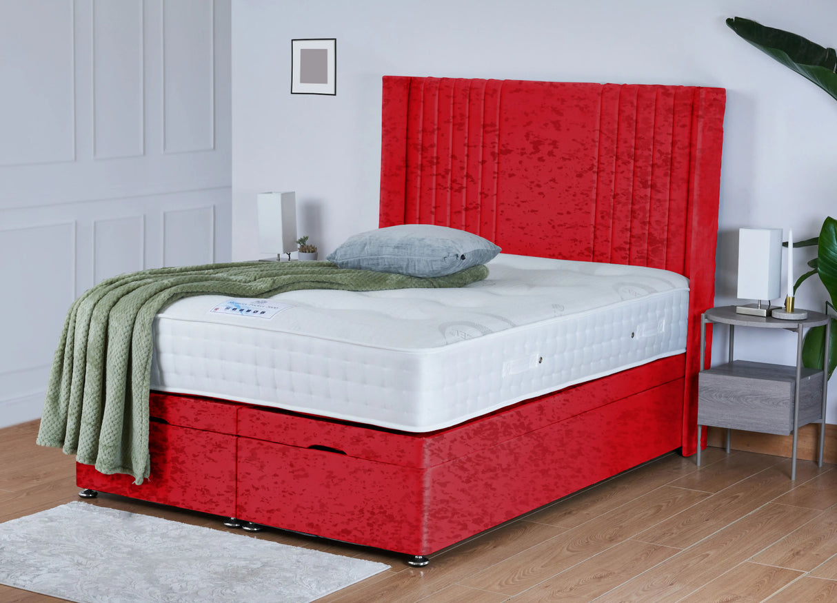 Lincoln Wingback Ottoman