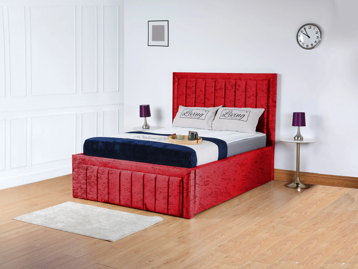 Linea Panel Upholstered Bed