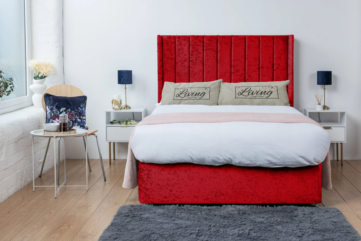 Bella Wingback Divan Bed