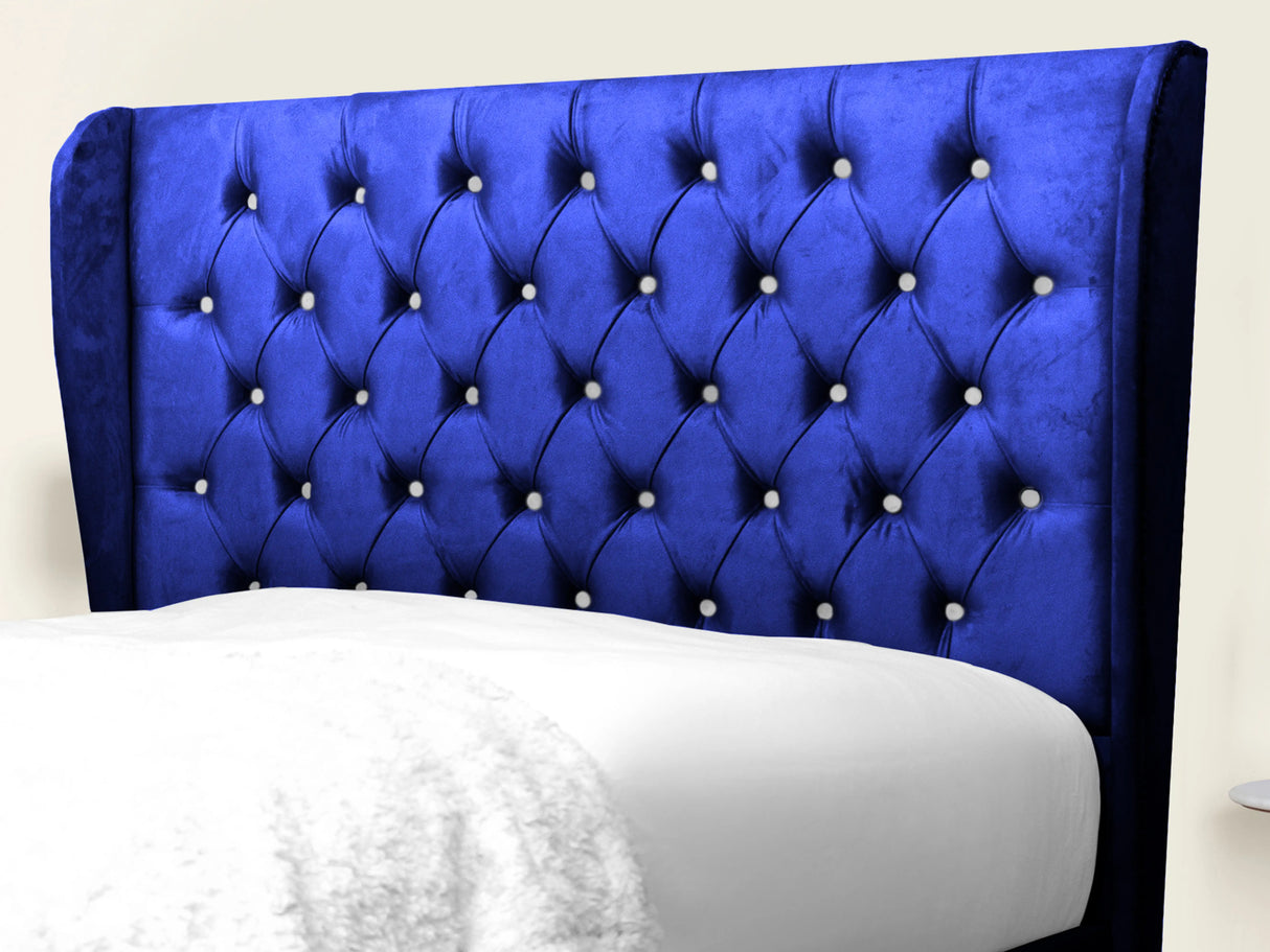 Cierra Wingback Upholstered Bed