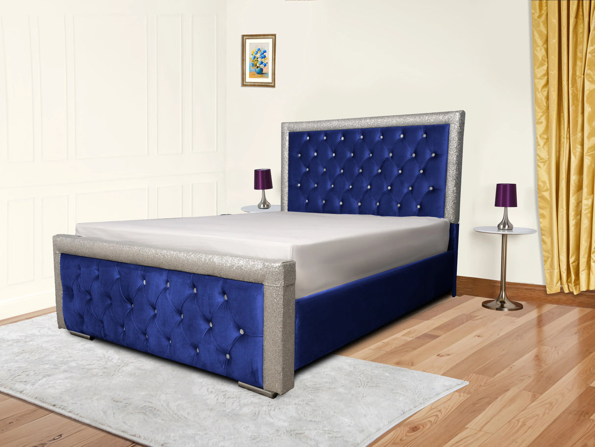 Glitz Upholstered Bed