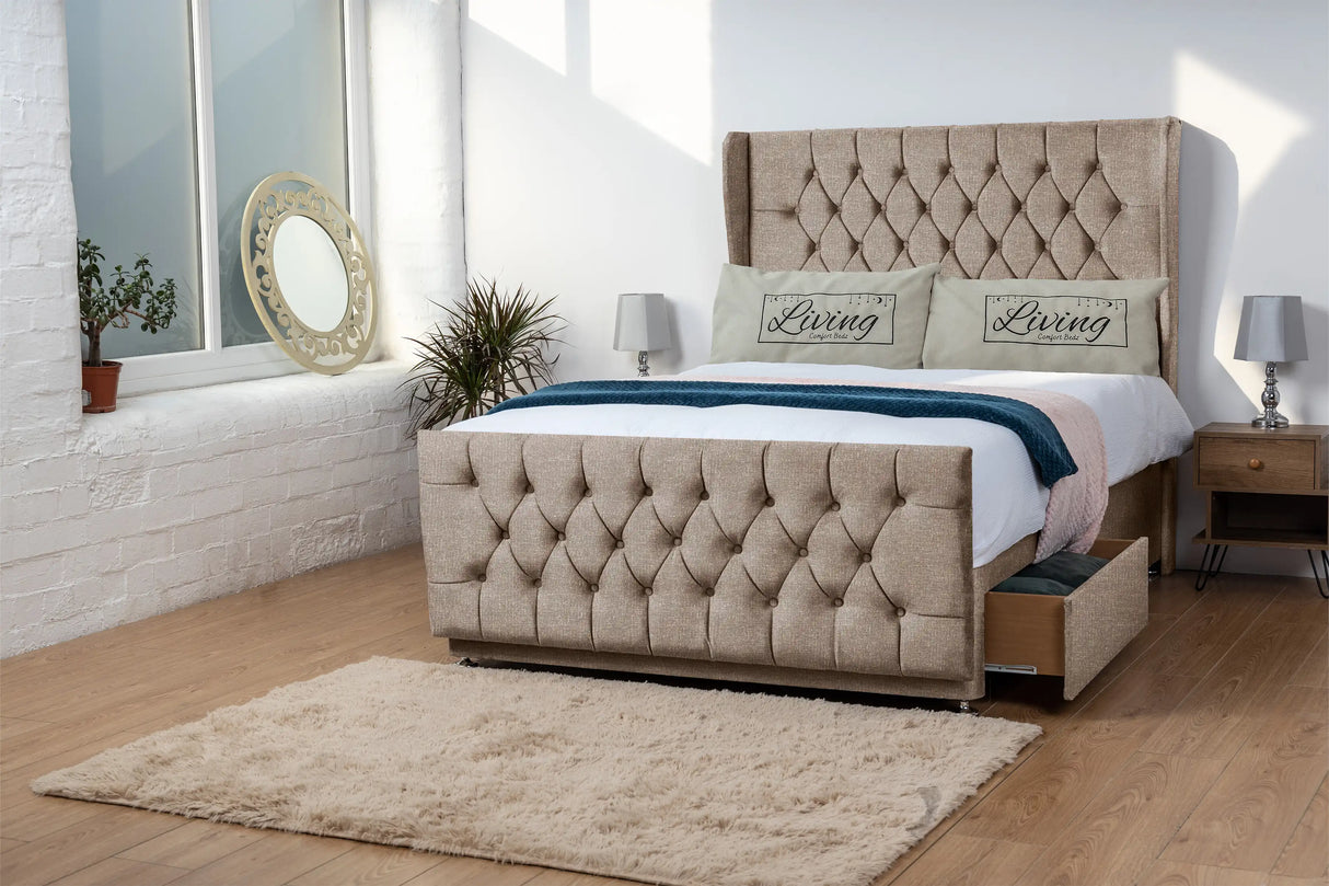 Balamore WingBack Divan Bed