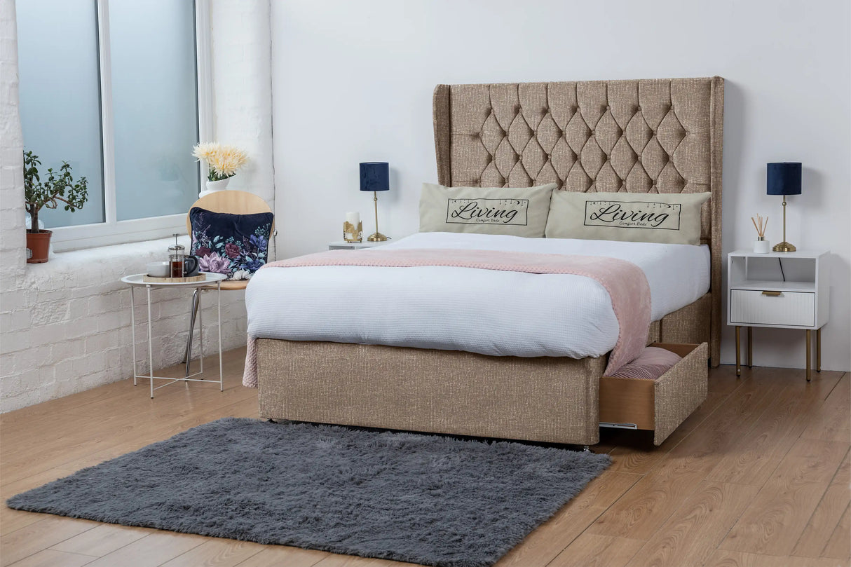 Mary Wingback Divan Bed