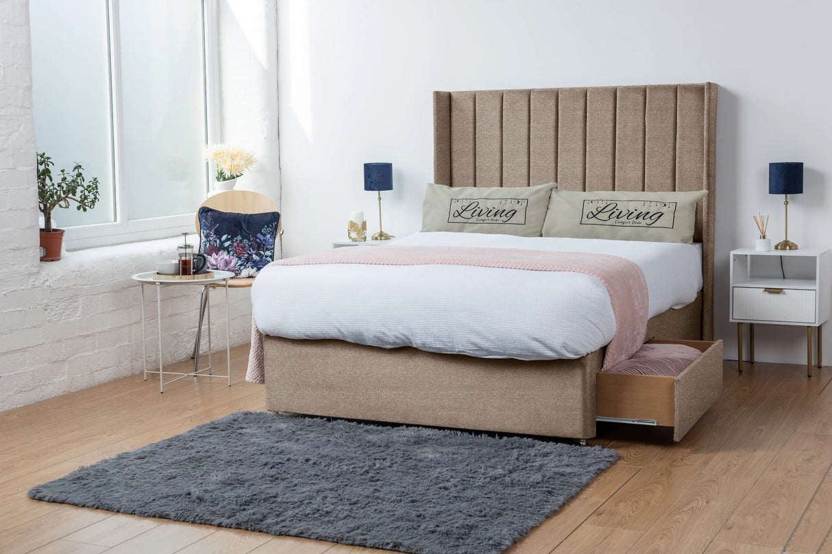 Bella Wingback Divan Bed