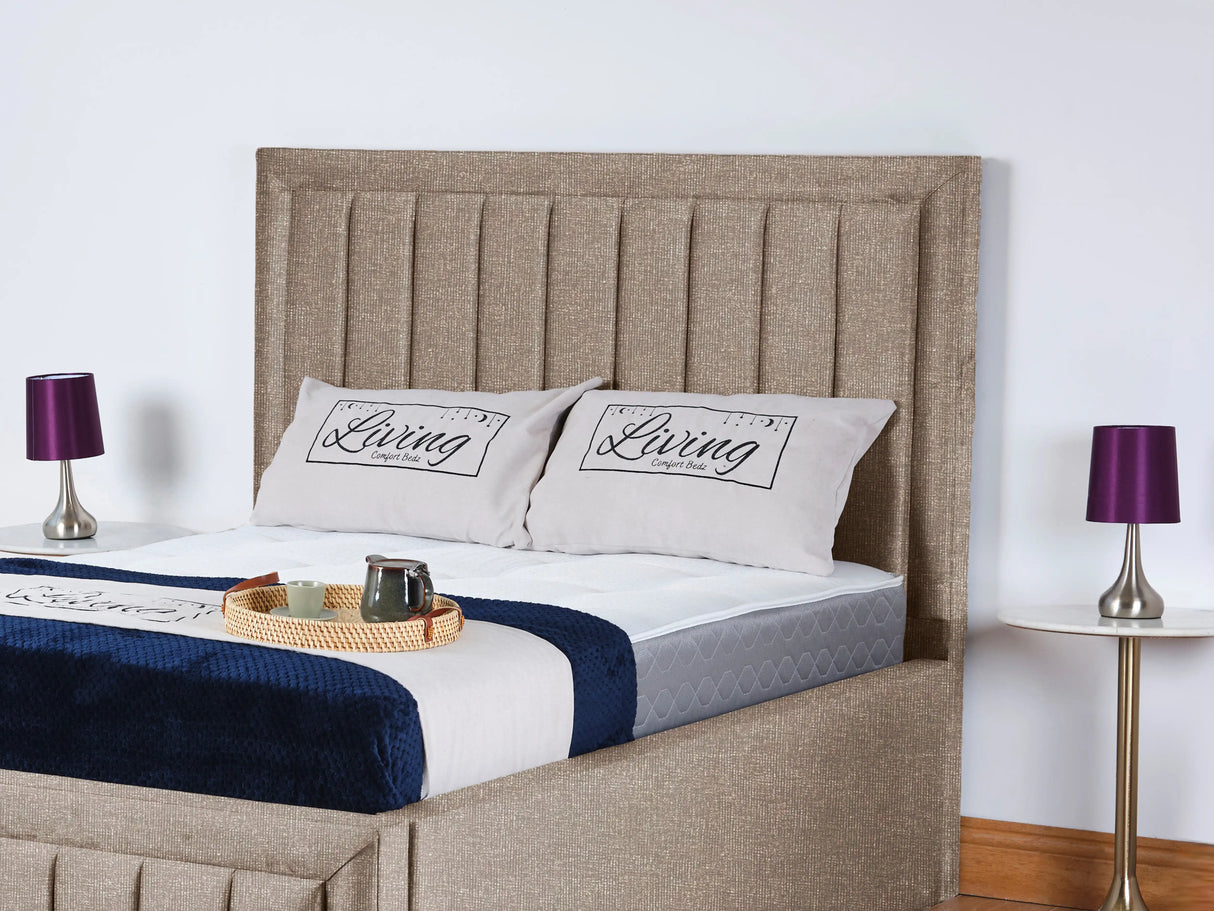 Linea Panel Upholstered Bed